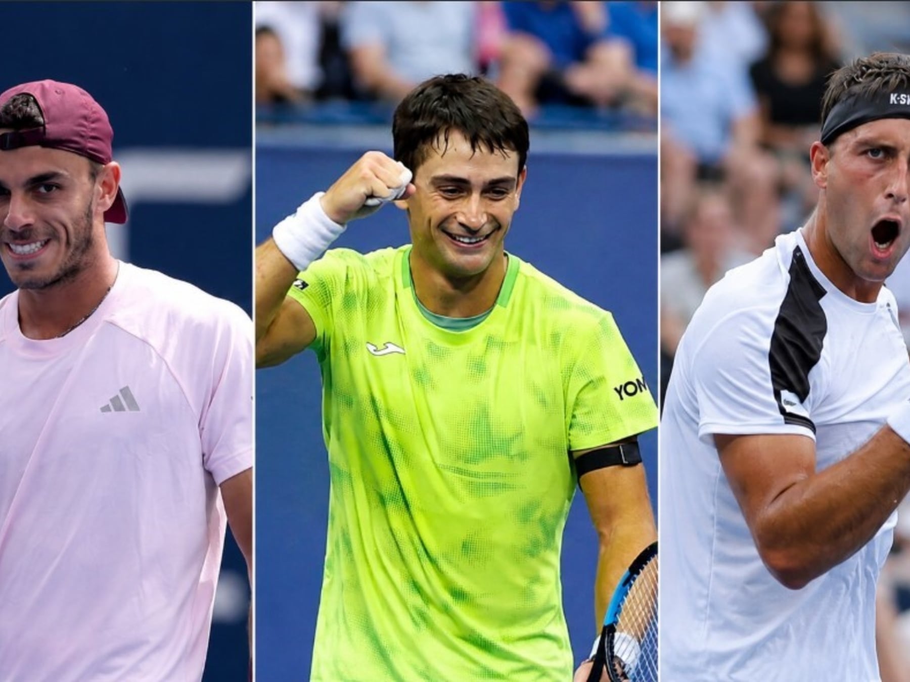 Tres albicelestes en octavos del US Open: el último envión del tenis argentino en Nueva York