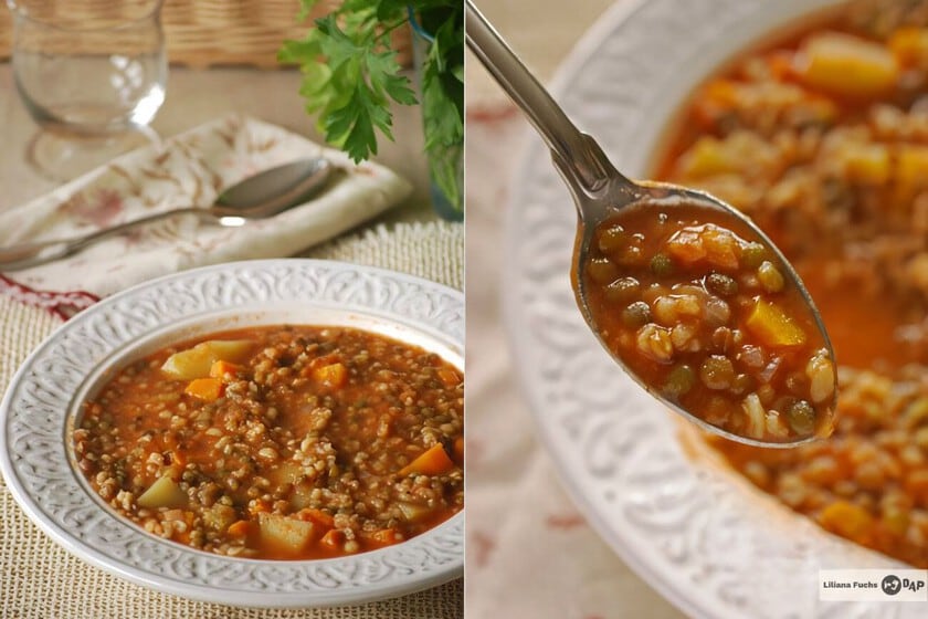 Lentejas con bulgur: el truco para que el guiso de toda la vida rinda más y nutra mejor
