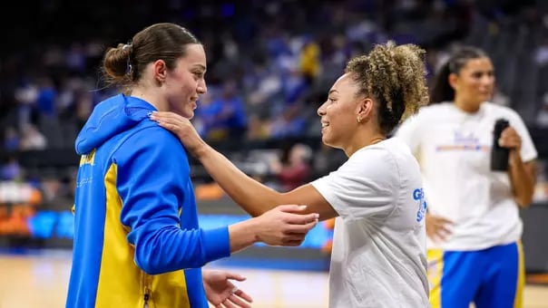 Caitlin Clark se plantó: "Siempre hemos sido amigas" y se fue de la conferencia