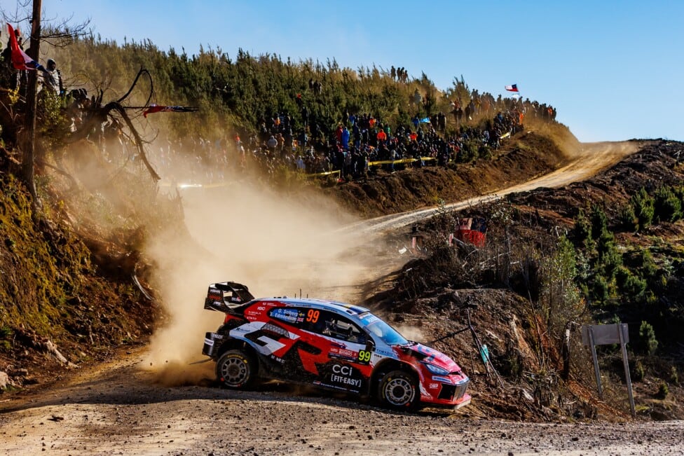 El pibe Solberg se cocinó Chile a fuego lento y Toyota quedó a la par de Lancia