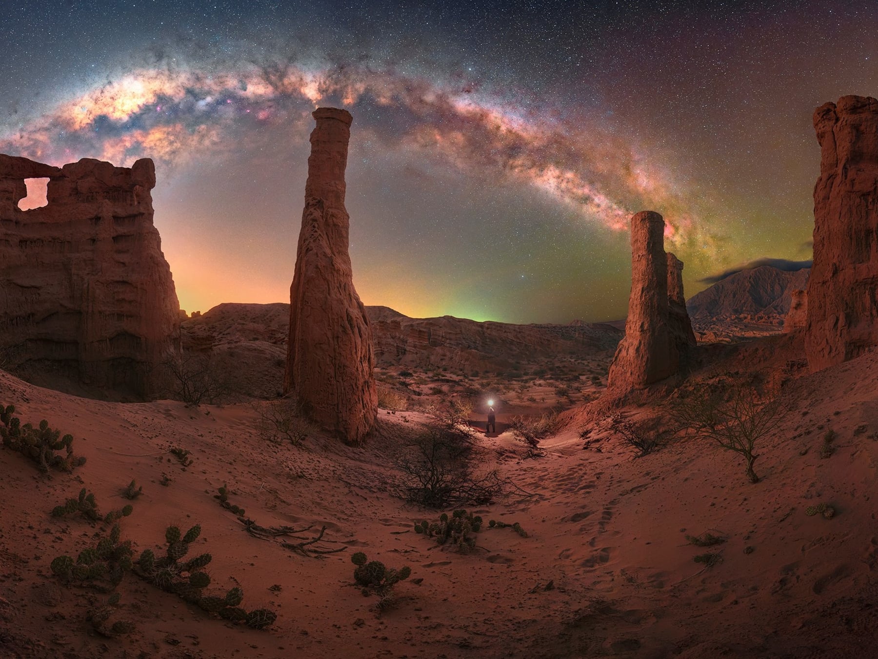 Bajo las estrellas: cómo organizar una salida nocturna por los paisajes que eligió el astrofotógrafo Gonzalo Santile