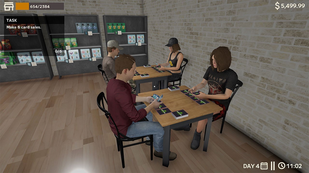 Card Shop Simulator dejó la previa y se planta con batallas de cartas propias