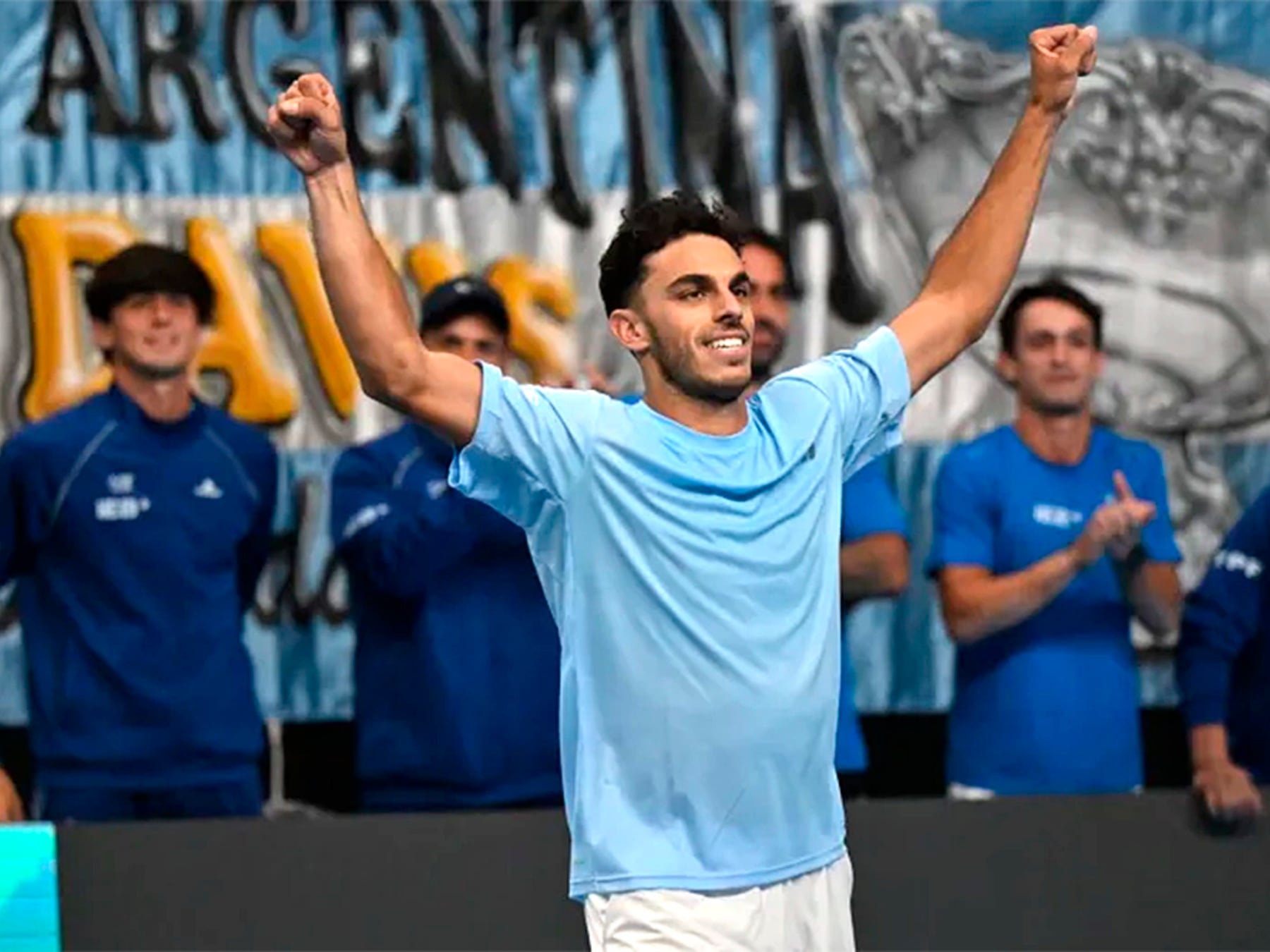 Argentina zafó del descenso y ya piensa en 2027: Cerúndolo liquidó a Turquía con un baile de novela
