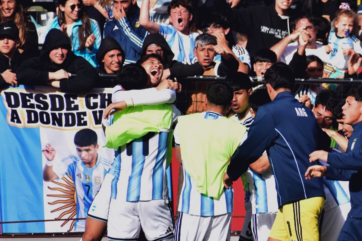 El desahogo del pibe Tulián: Argentina sacó chapa en el descuento y va por Chile