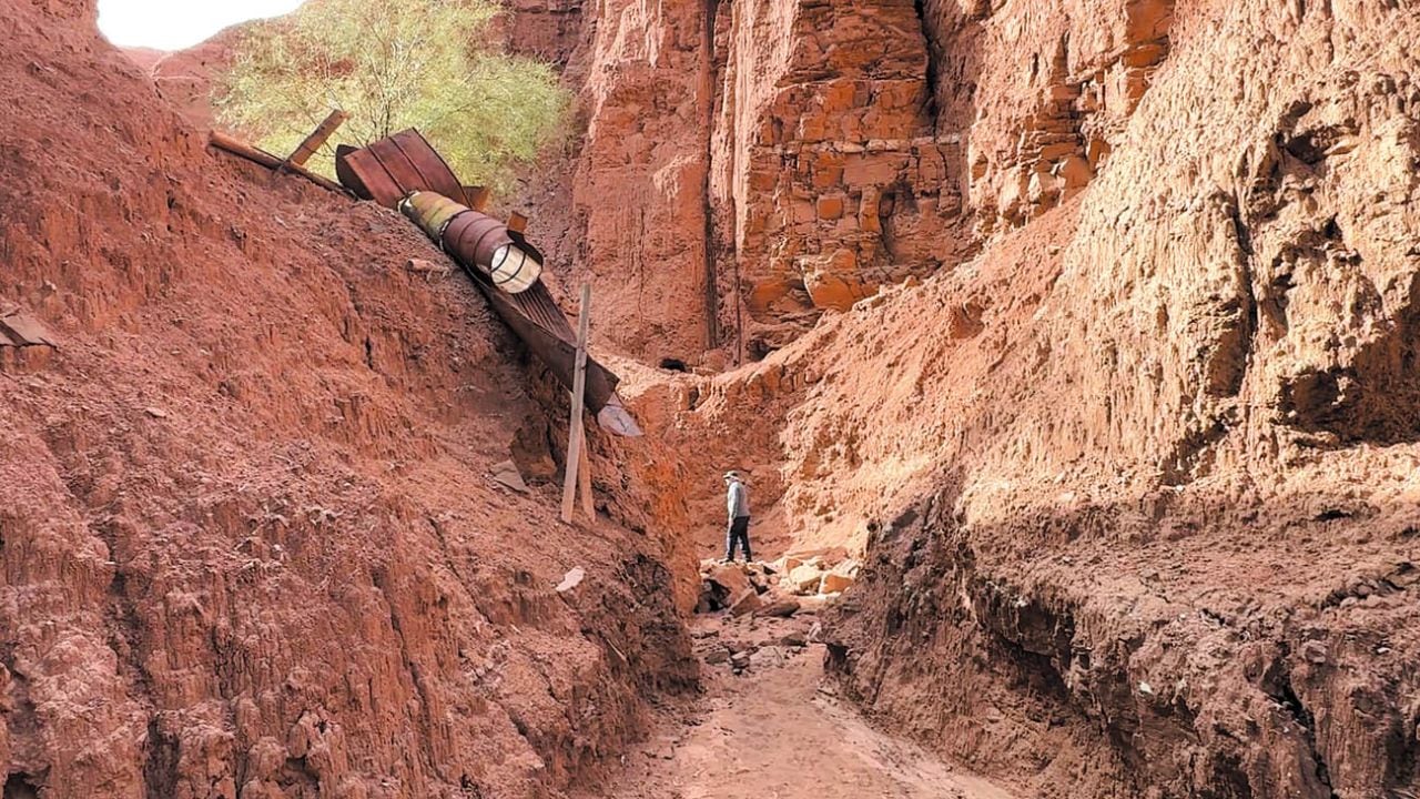 Una travesía 4x4 hasta las entrañas de la mina Virginia II, en la Precordillera sanjuanina