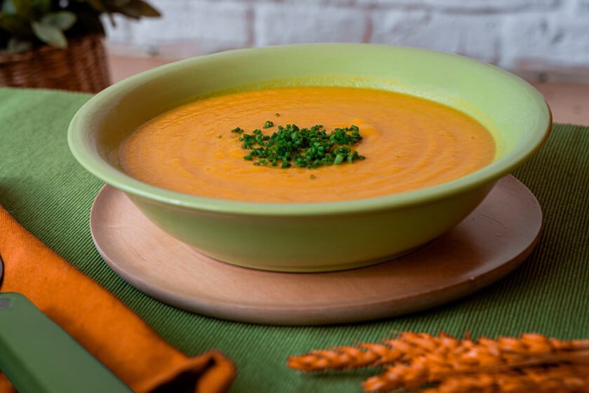 Puré de calabaza con cebolla y puerro: una receta simple para resolver en menos de una hora