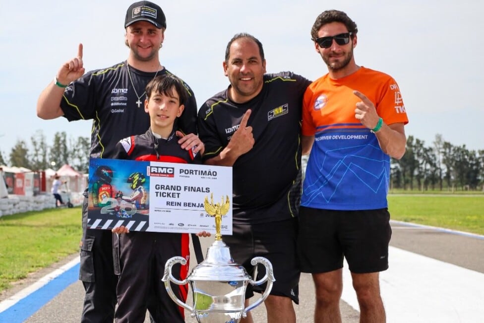 Un pibe de 13 años lleva el karting argentino hasta las playas de Portugal