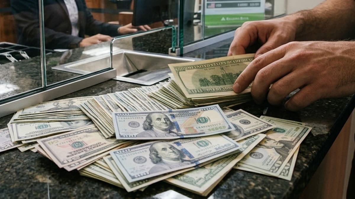 Cotización cambiaria previa a la rueda del martes: el oficial se vendió a $1540 y el blue a $1545
