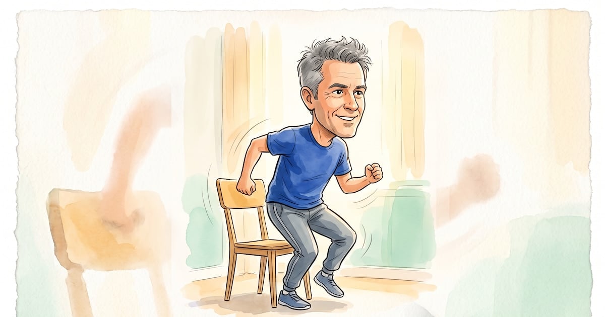 Cinco movimientos simples que ayudan a sostener el equilibrio después de los 50 y vuelven más fácil la vida cotidiana