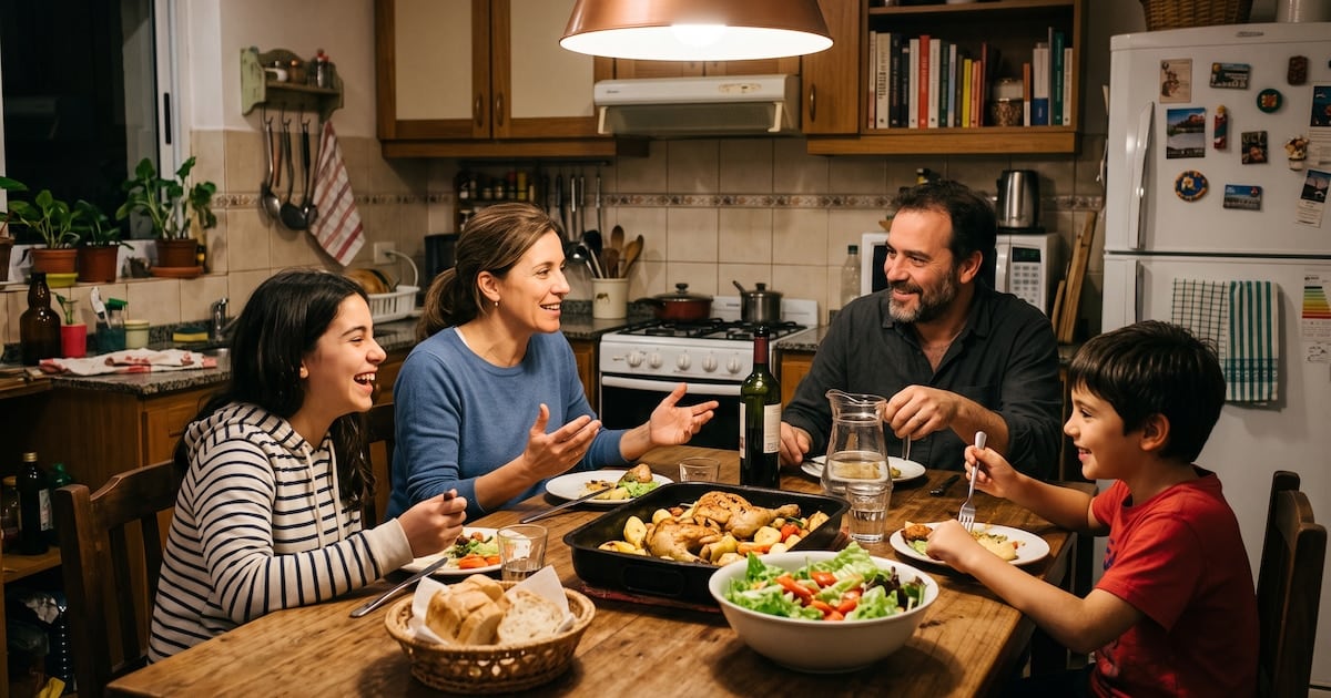 La mesa familiar como aliada: por qué compartir la comida cambia lo que los chicos eligen en el plato