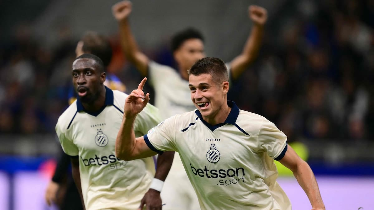 Champions League: el Brujas de Tresoldi liquidó al Inter en su propia casa y Atlético silenció Old Trafford