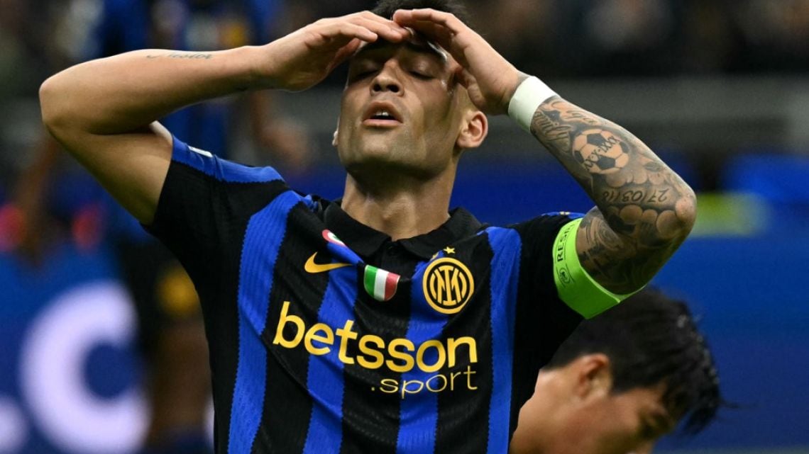 Lautaro vuelve a parar y se le complica el calendario: el Toro se pierde el derbi y queda en duda para noviembre