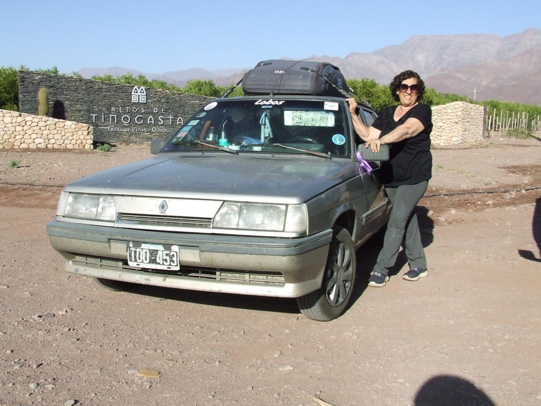 Delia sale de Lobos, sube a un Renault 11 convertido en casa y ya lleva tres años ruta adentro