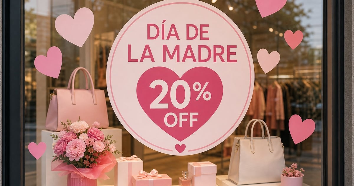 La facturación real del comercio minorista pyme volvió a retroceder en el Día de la Madre y acumula cinco caídas al hilo