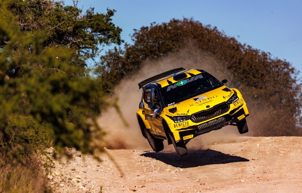 Olmedo estiró la diferencia y llegará con margen a la final del Rally Cordobés